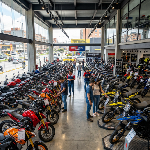 Record ventas motos Colombia 2026