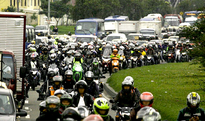 Protesta parrilleros Bogotá
